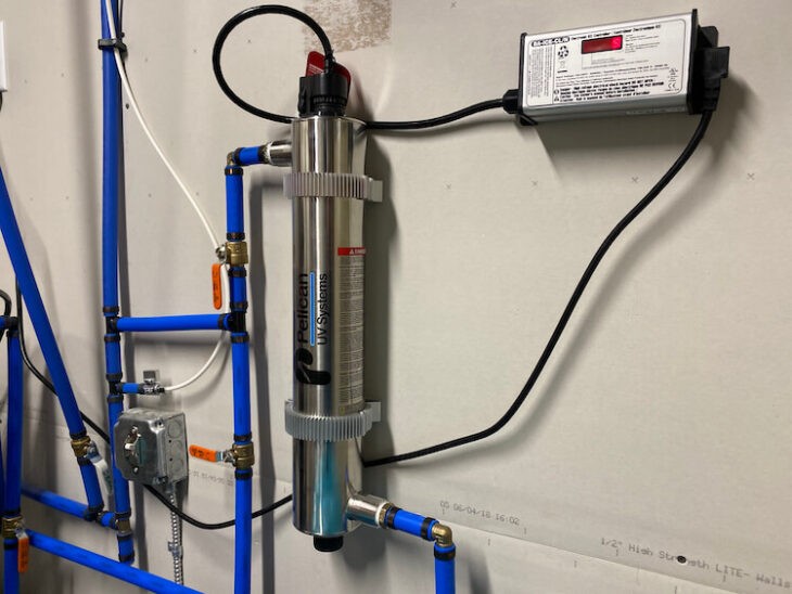 فیلتر uv نیم گالن