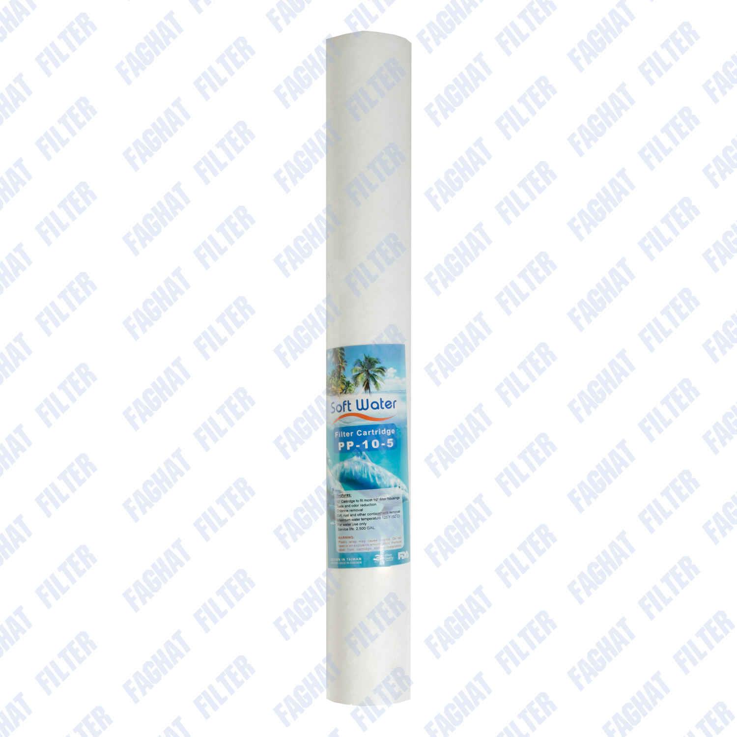 فیلتر pp اسلیم 20 اینچ 5 میکرون سافت واتر Soft water