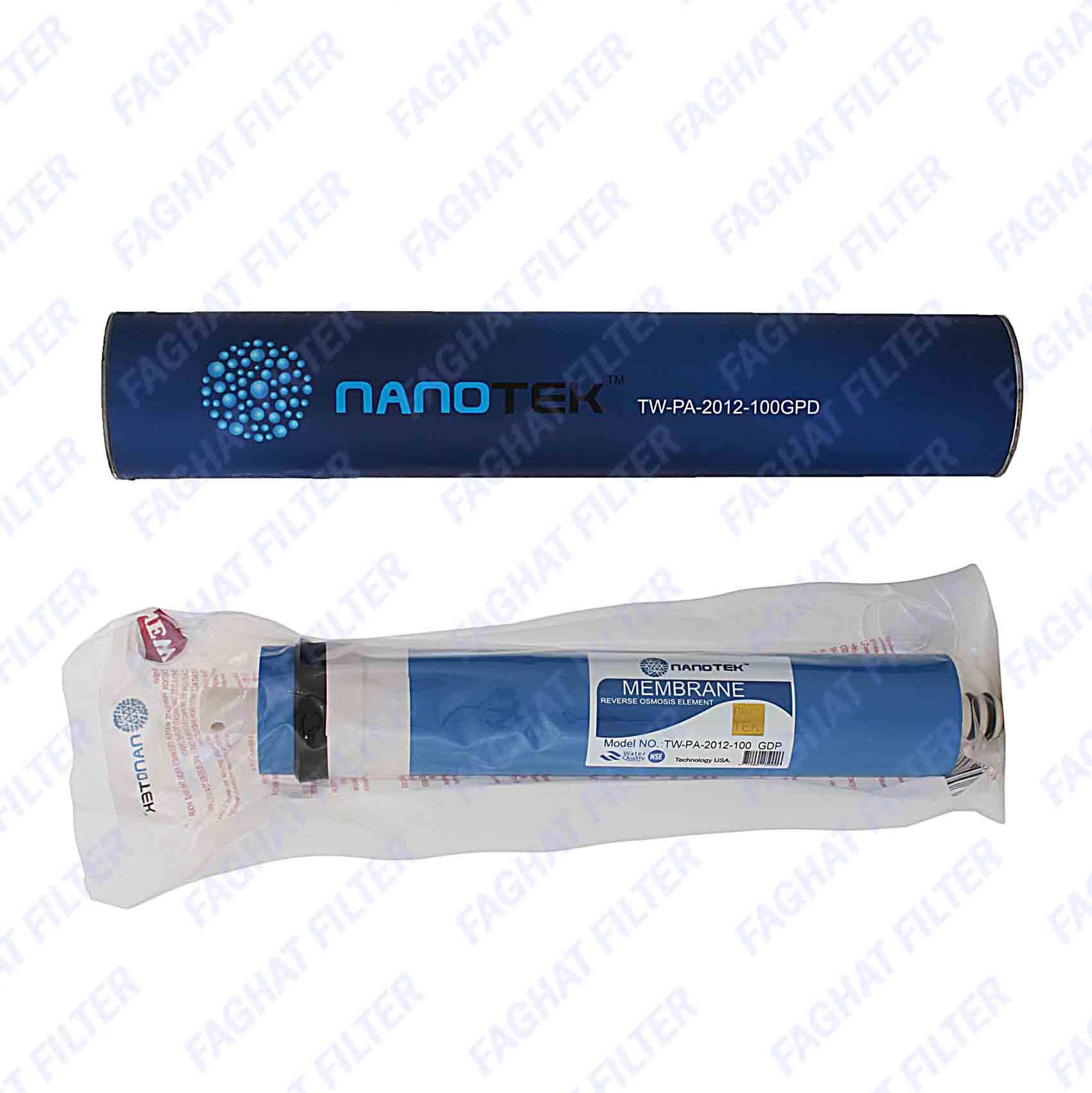 فیلتر ممبران 100 گالن نانوتک NANOTEK