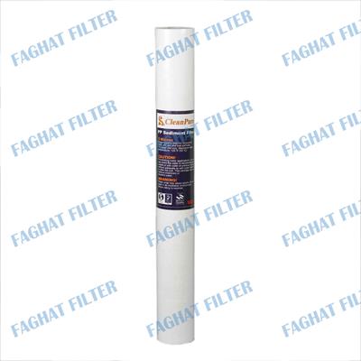 فیلتر pp اسلیم 20 اینچ 5 میکرون کلین پیور Cleanpure