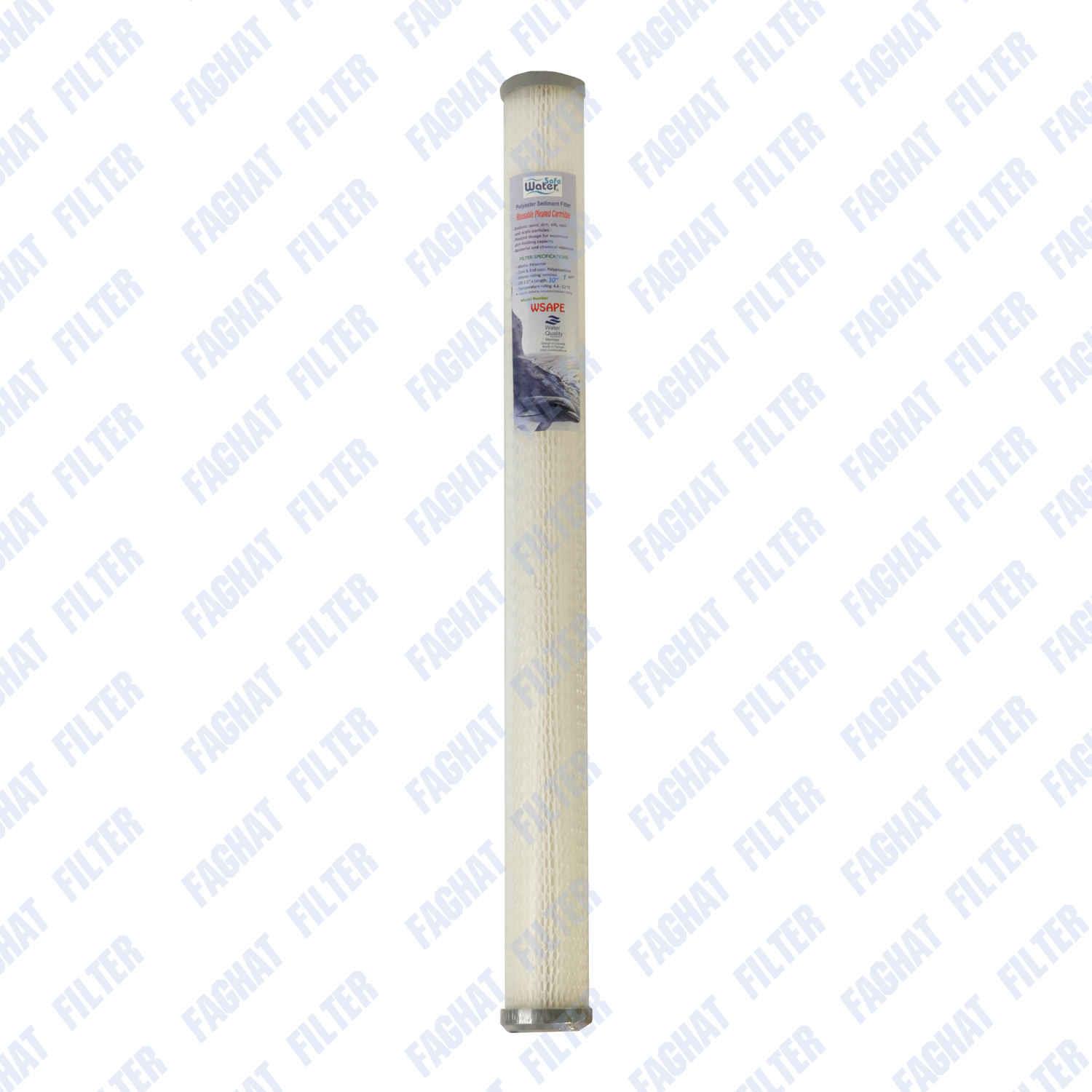 فیلتر پلی استر (آکاردئونی) 30 اینچ 1 میکرون واتر سیف Water safe