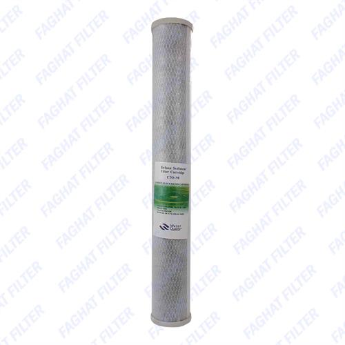 فیلتر کربن بلاک 20 اینچ لان شان LANSHAN