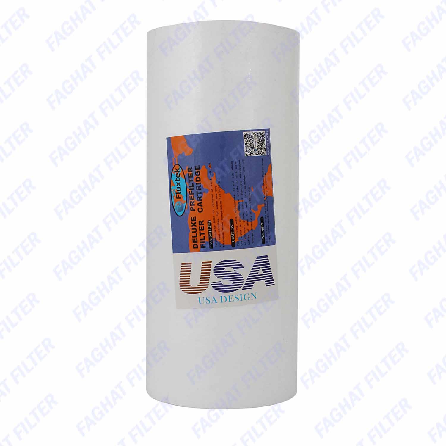 فیلتر pp جامبو 10 اینچ 1 میکرون فلاکستک Fluxtek