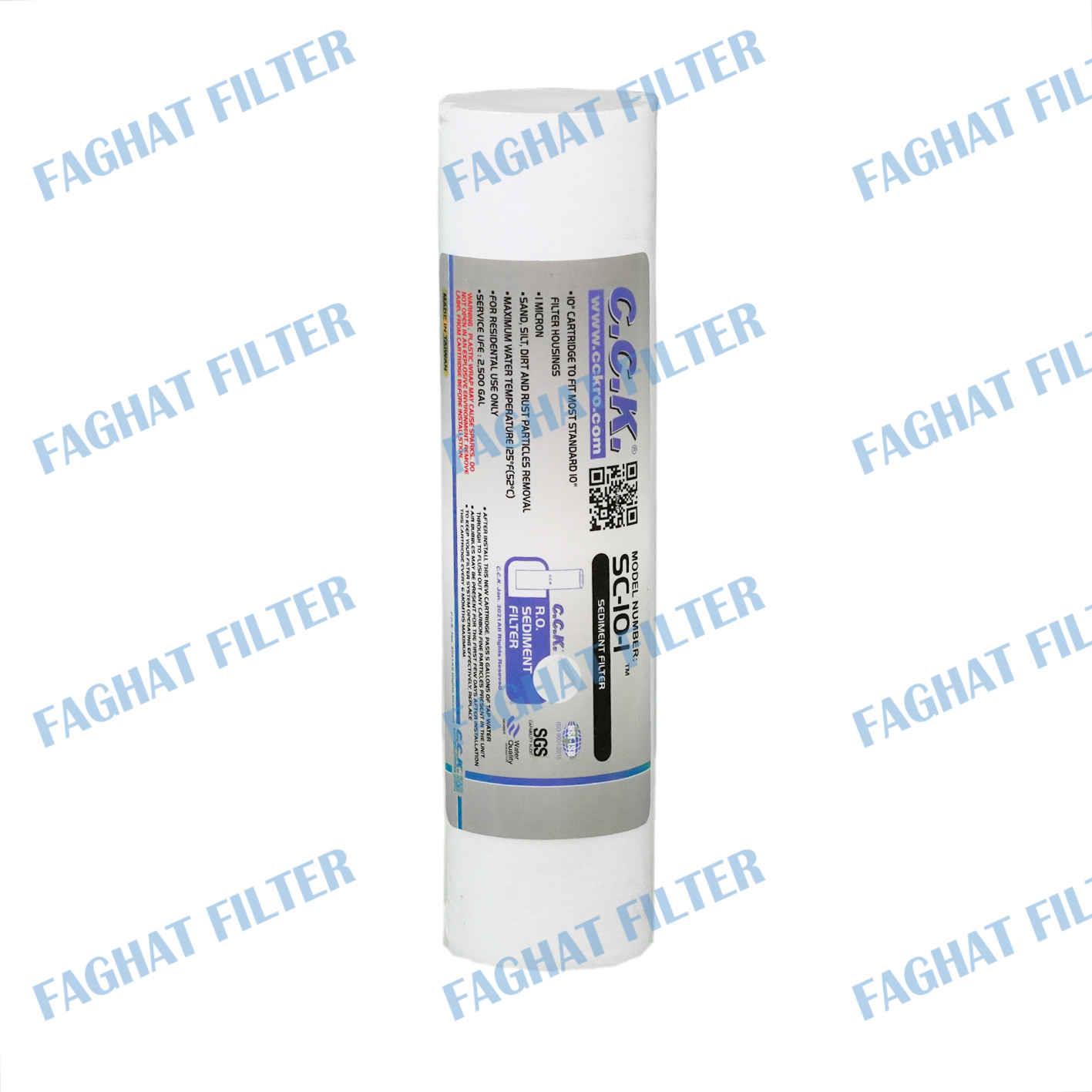 فیلتر pp اسلیم 10 اینچ 1 میکرون سی سی کا CCK