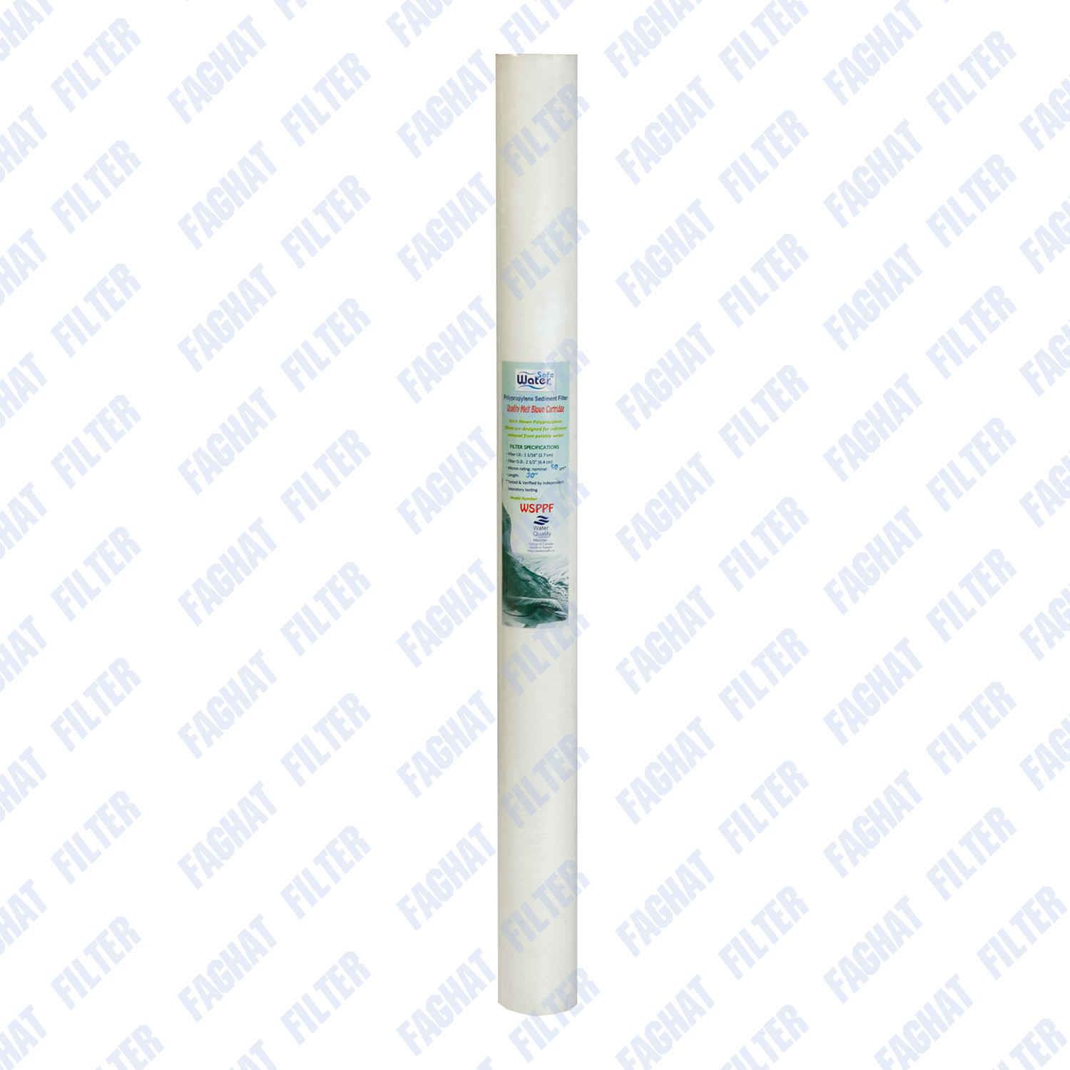 فیلتر pp اسلیم 30 اینچ 50 میکرون واتر سیف Water safe