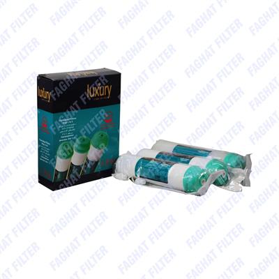 پک 3 عددی اینلاین فیلتر تصفیه آب خانگی لاکچری luxury