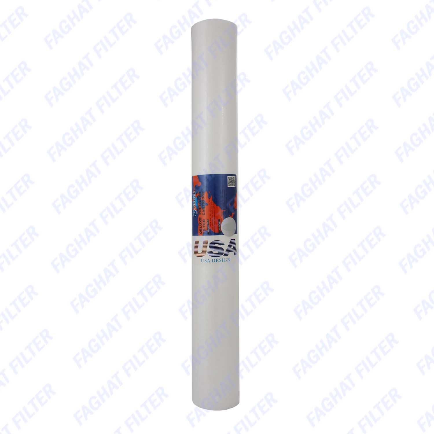 فیلتر pp اسلیم 20 اینچ 1 میکرون فلاکستک Fluxtek