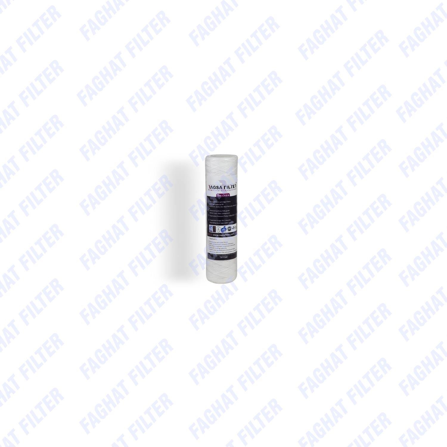 فیلتر نخ تابیده 10 اینچ 1 میکرون راگسا RAGSA