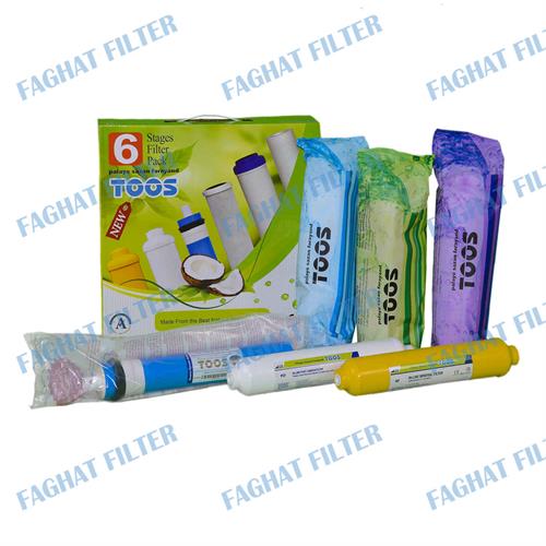 پک کامل تصفیه آب خانگی توس toos